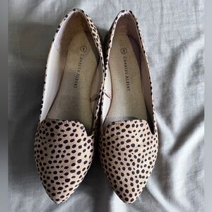 Charles Albert Leopard Print Loafers